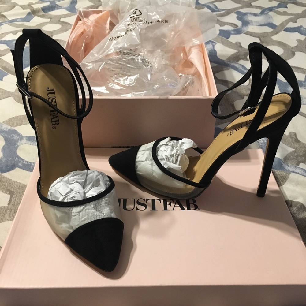 Just Fab Heels Sz 6.5